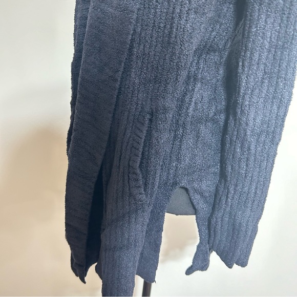 Barefoot Dreams Cozychic Lite Cardigan black size medium - Picture 5 of 9